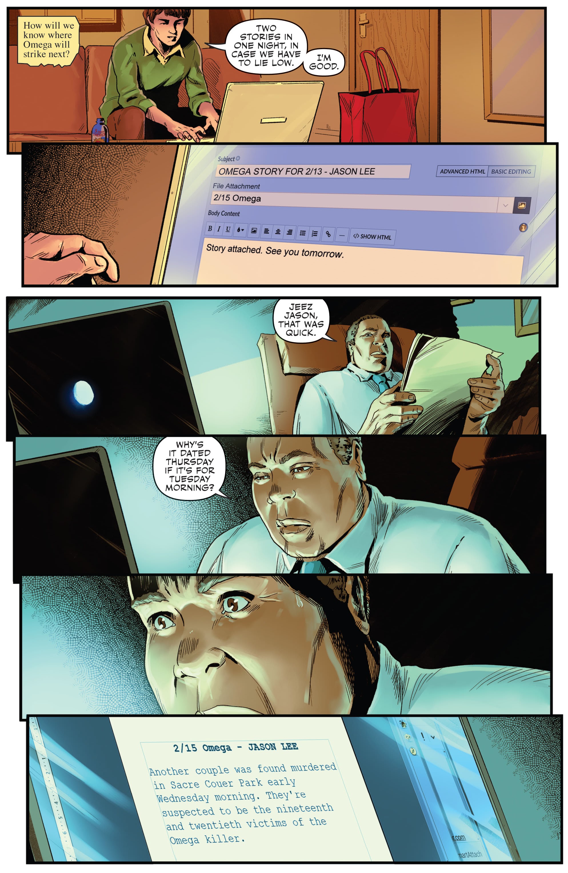 Read online Tales of Terror Quarterly Valentines Day comic -  Issue # Full - 9