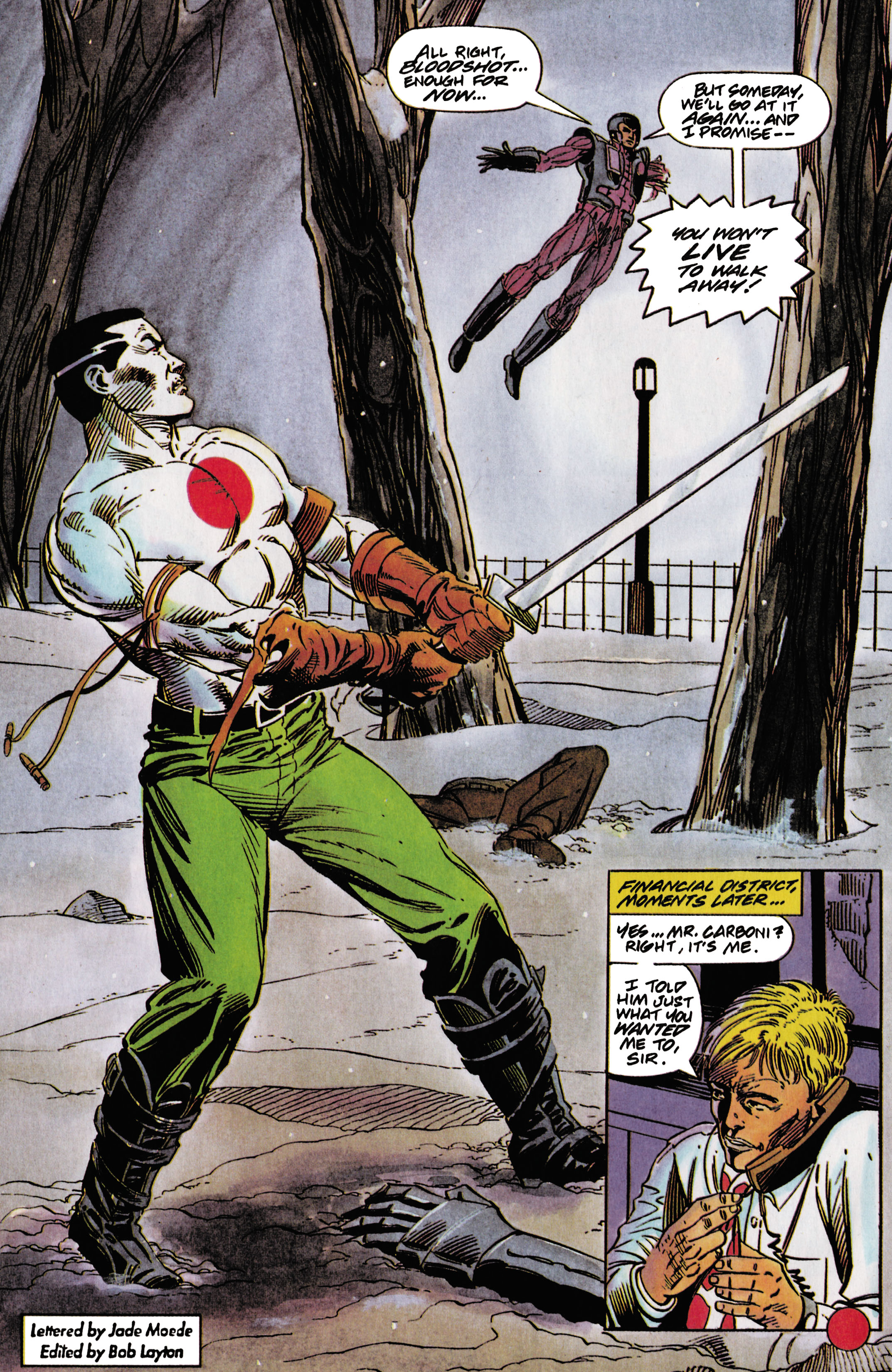 Read online Valiant Masters Bloodshot: Blood of the Machine comic -  Issue # TPB (Part 1) - 53