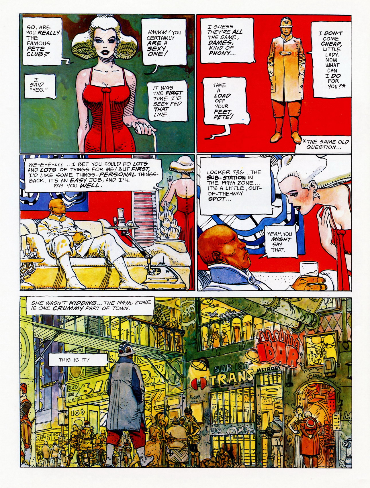 Read online Heavy Metal Presents Is Man Good? comic -  Issue # Full - 11