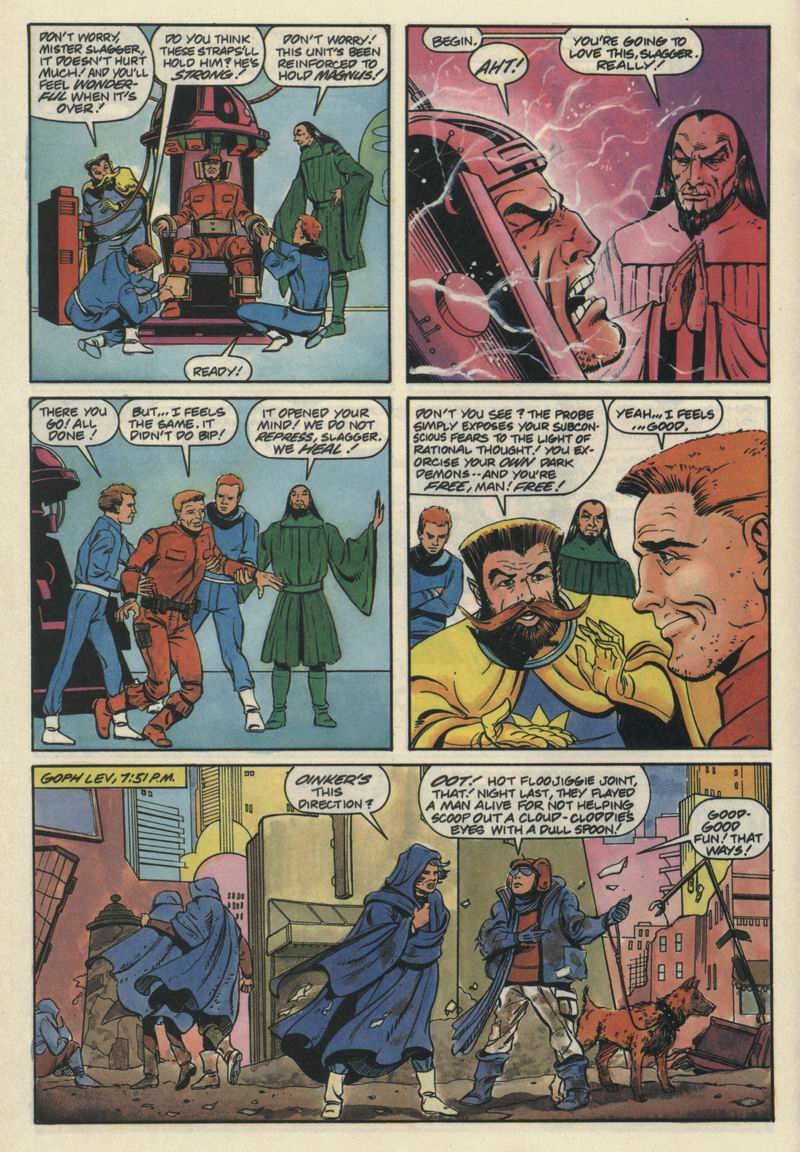 Read online Magnus Robot Fighter (1991) comic -  Issue #9 - 10