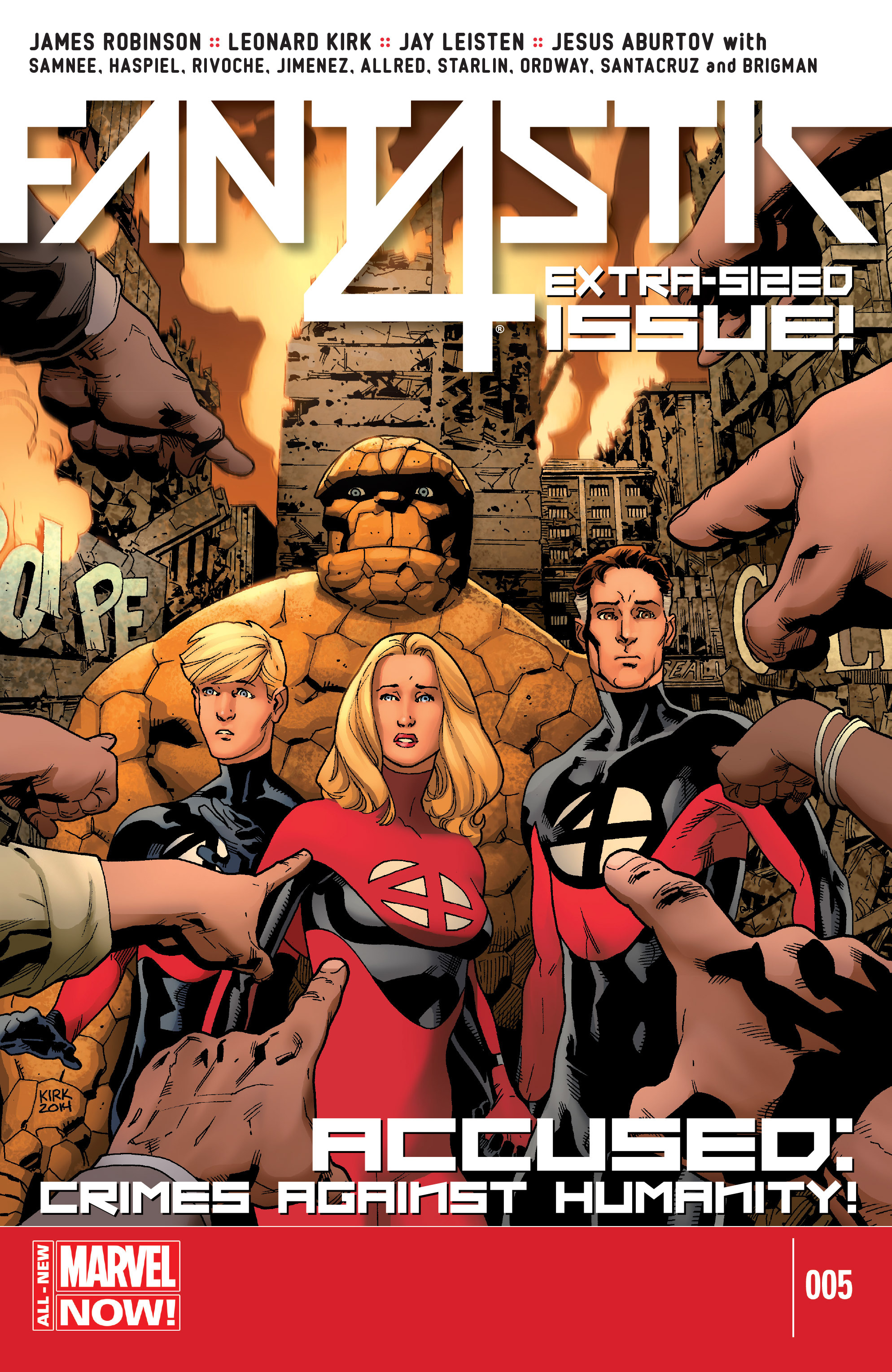 Read online Fantastic Four (2014) comic -  Issue #5 - 1