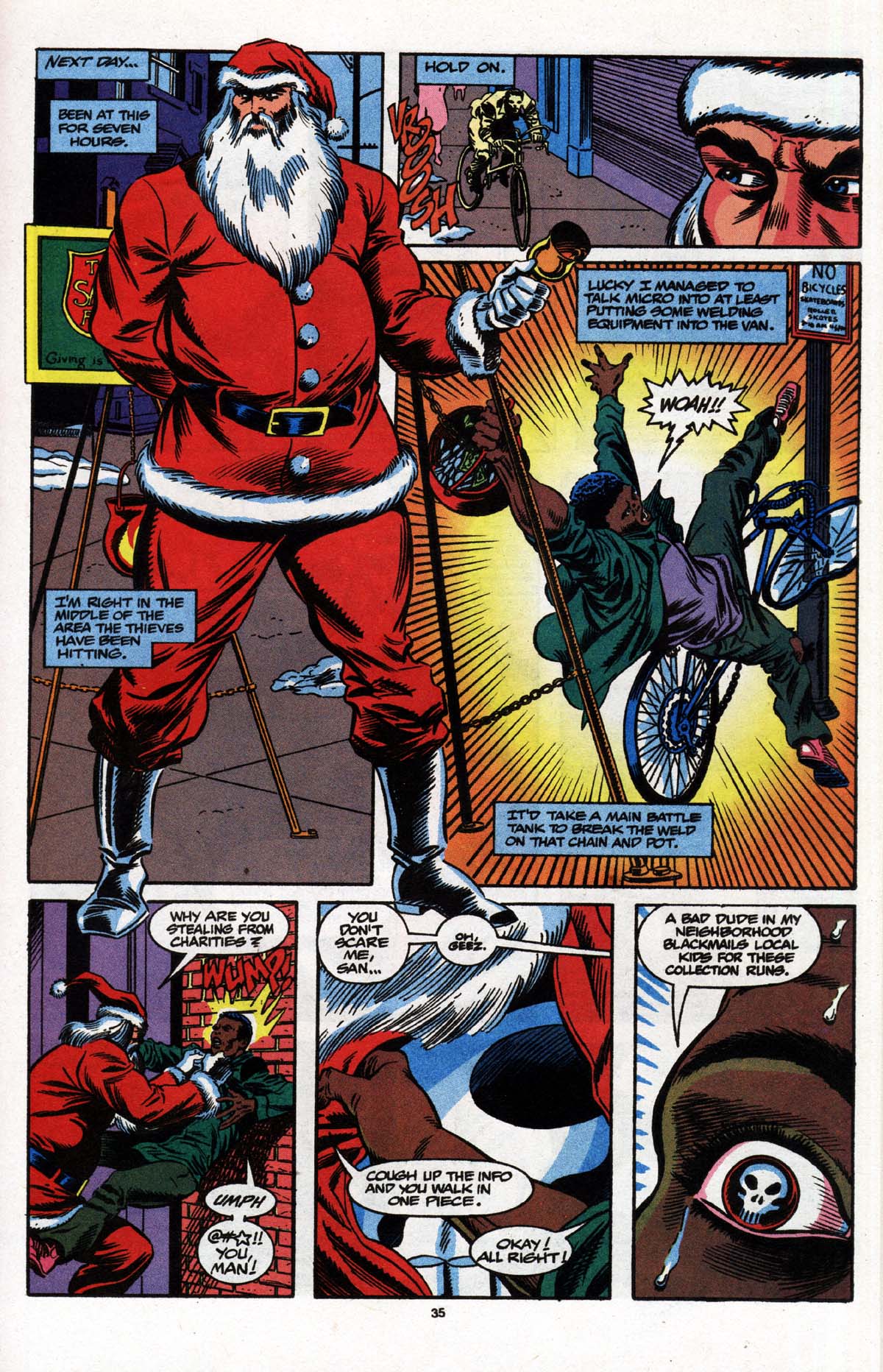 Read online Marvel Holiday Special (1991) comic -  Issue #1992 - 36