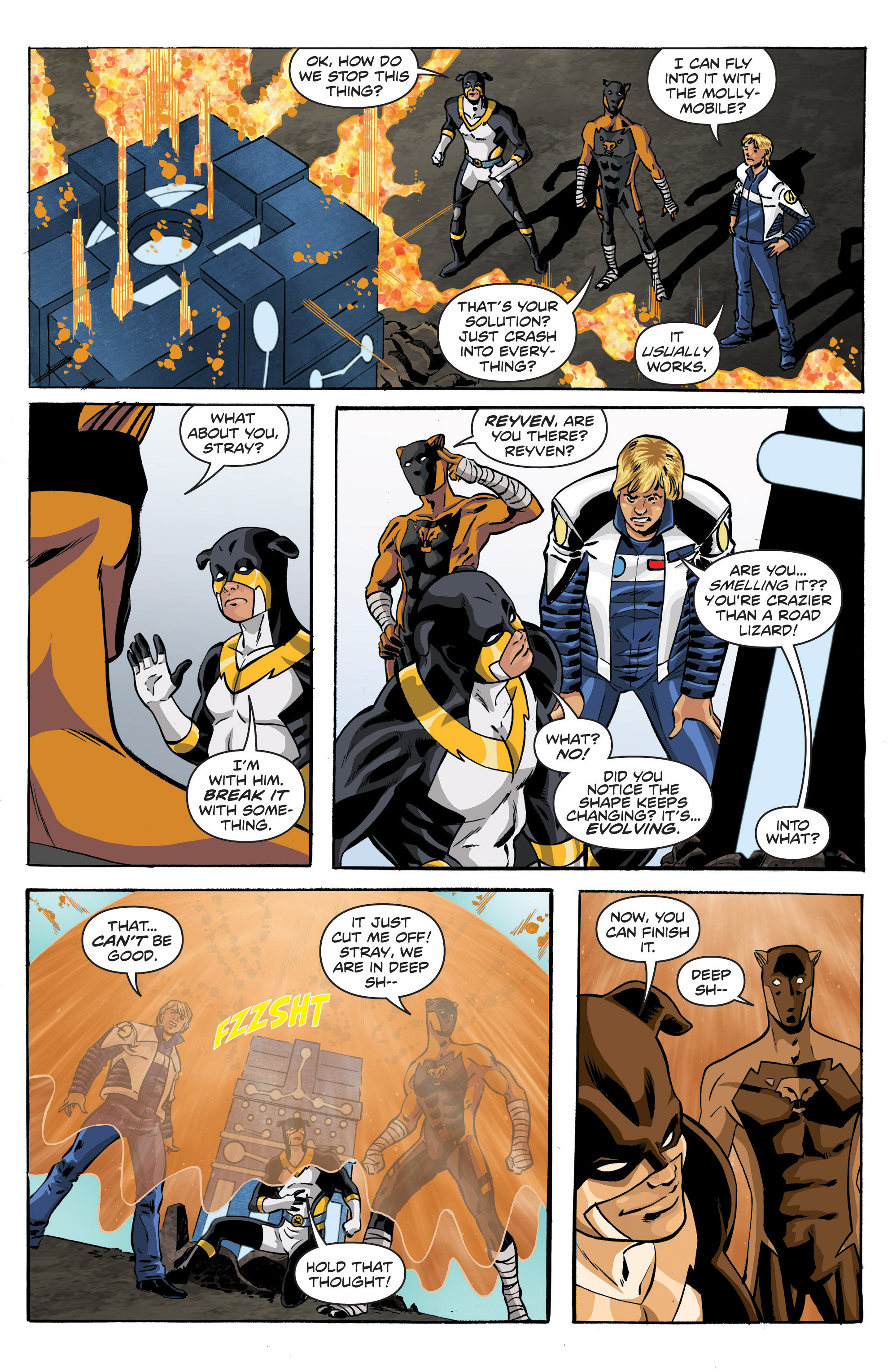 Read online Actionverse comic -  Issue #6 - 9