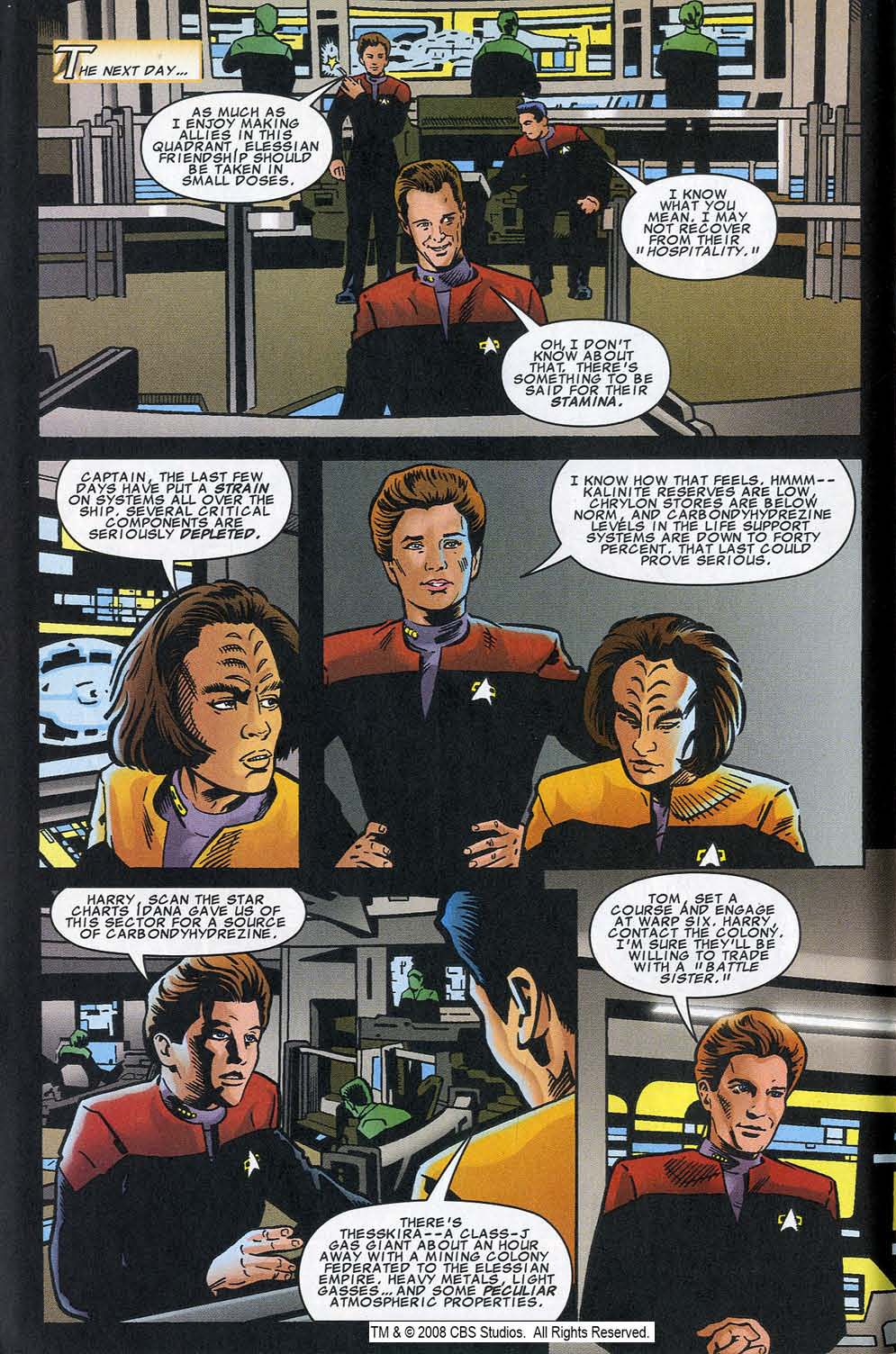 Read online Star Trek: Telepathy War comic -  Issue # Full - 82