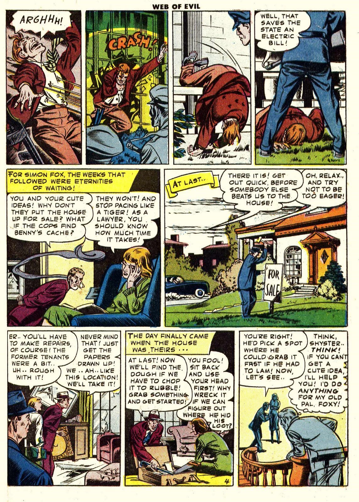 Read online Web of Evil comic -  Issue #9 - 21