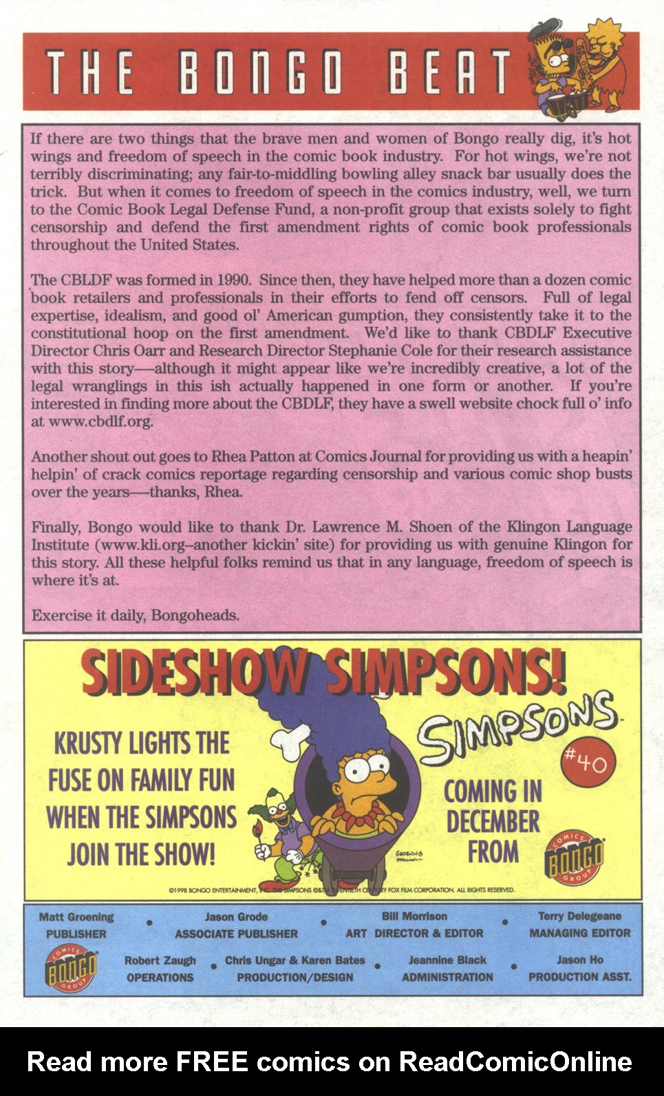 Read online Simpsons Comics comic -  Issue #39 - 24