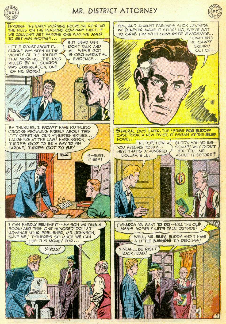 Read online Mr. District Attorney comic -  Issue #23 - 19