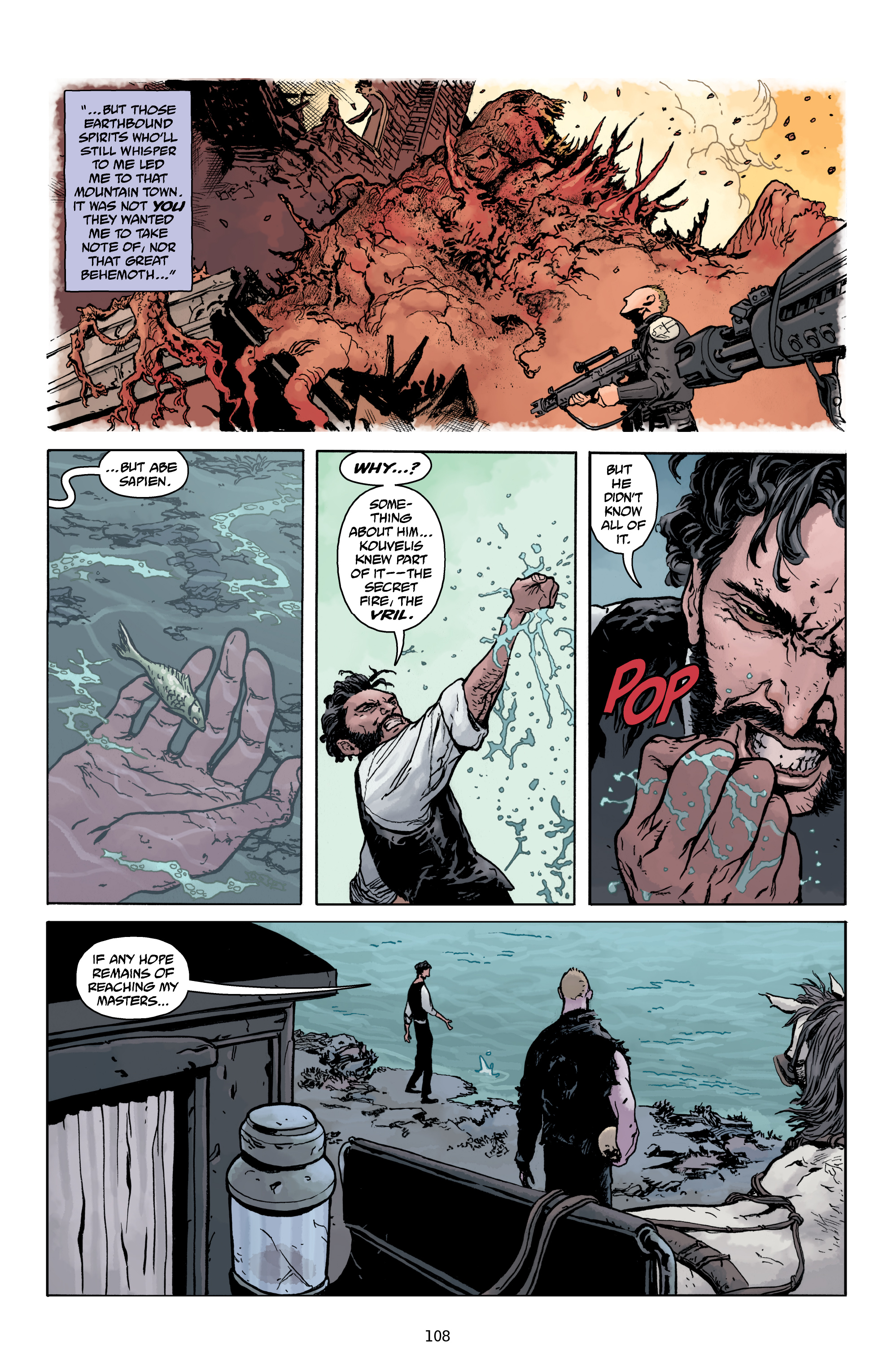 Read online Abe Sapien comic -  Issue # _TPB Dark and Terrible 2 (Part 2) - 9