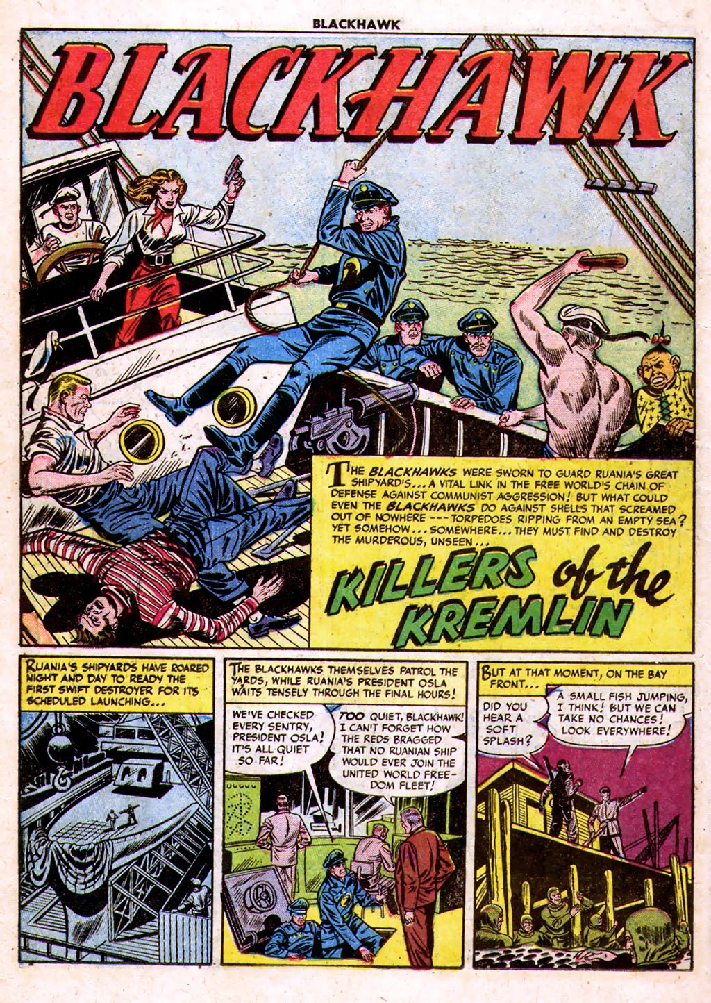 Read online Blackhawk (1957) comic -  Issue #68 - 18