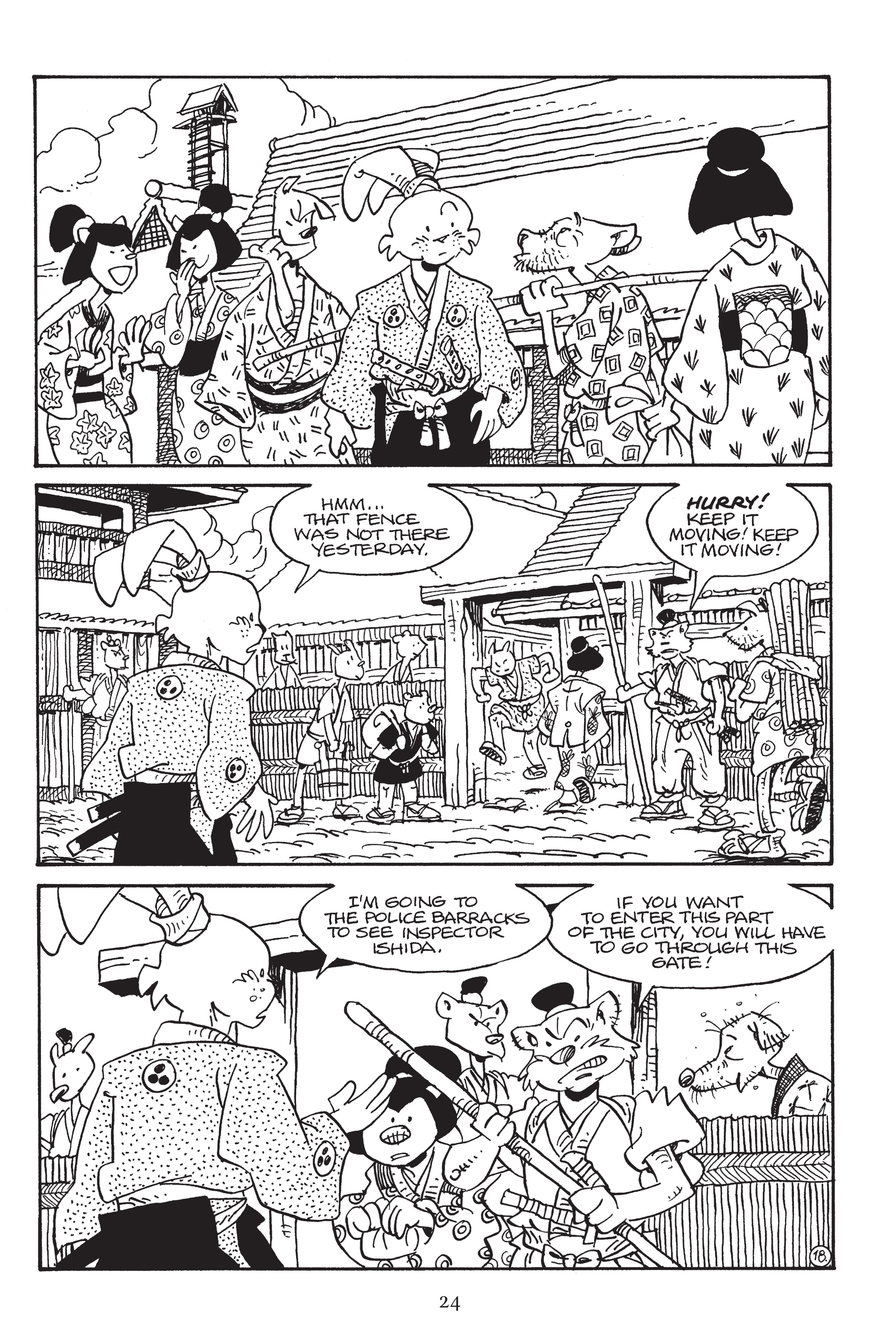 Read online Usagi Yojimbo: The Hidden comic -  Issue # _TPB (Part 1) - 24