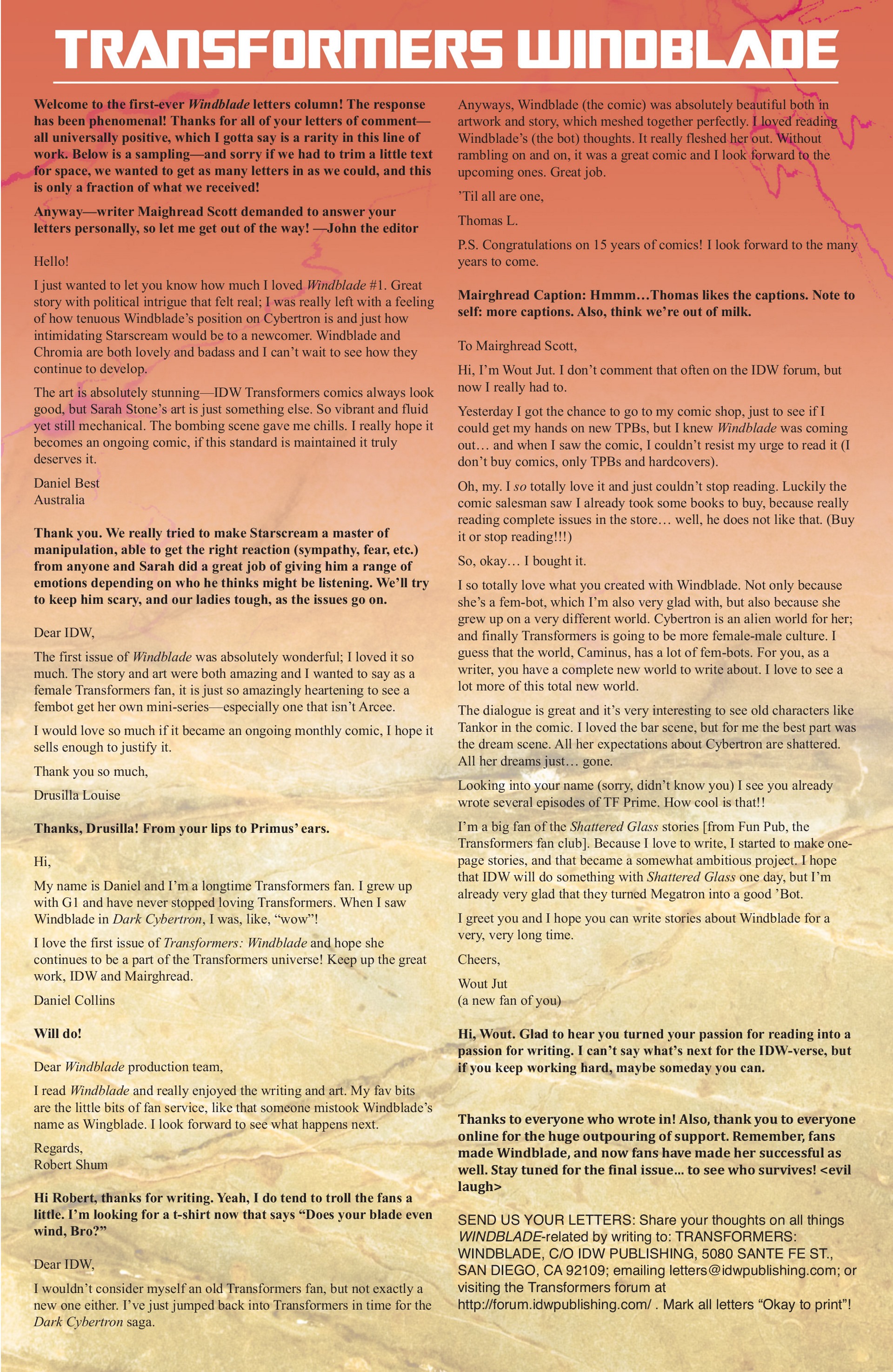 Read online The Transformers: Windblade (2014) comic -  Issue #3 - 27