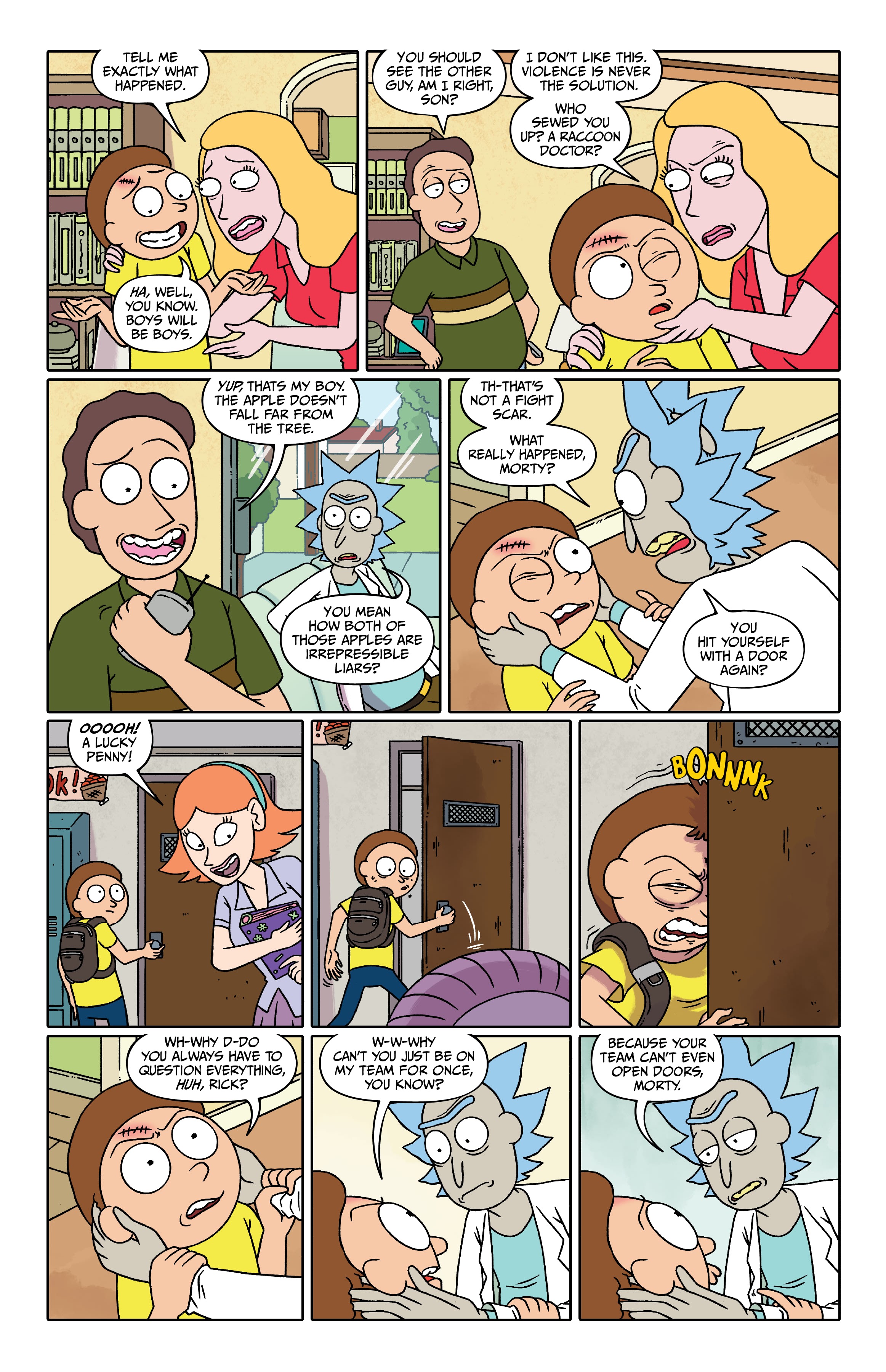 Read online Rick and Morty comic -  Issue # (2015) _Deluxe Edition 3 (Part 1) - 10