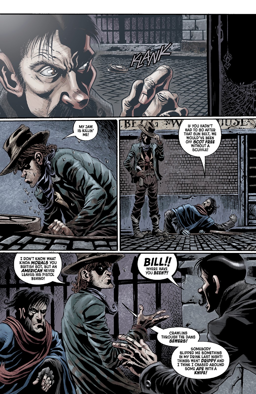 Billy the Kid's Old Timey Oddities and the Ghastly Fiend of London issue 2 - Page 15