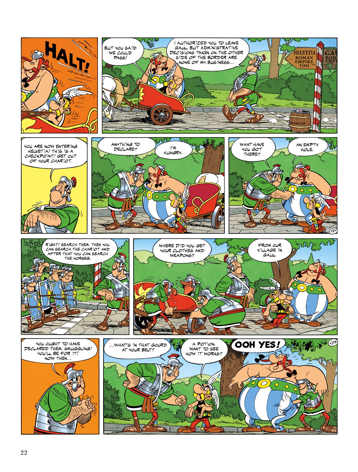 Read online Asterix comic -  Issue #16 - 23