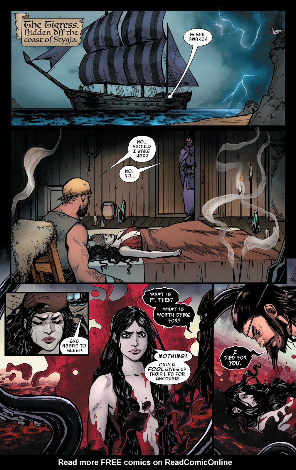Read online Age of Conan: Belit, Queen of the Black Coast comic -  Issue #5 - 5