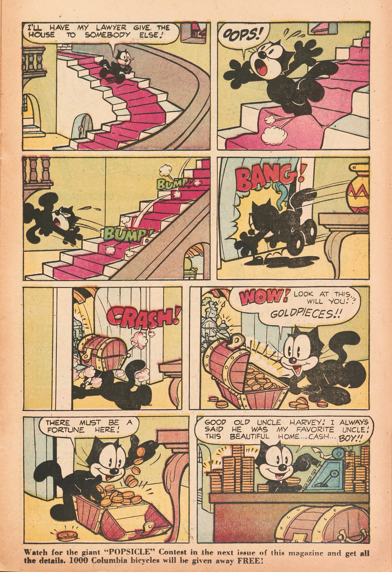 Read online Felix the Cat (1951) comic -  Issue #52 - 17