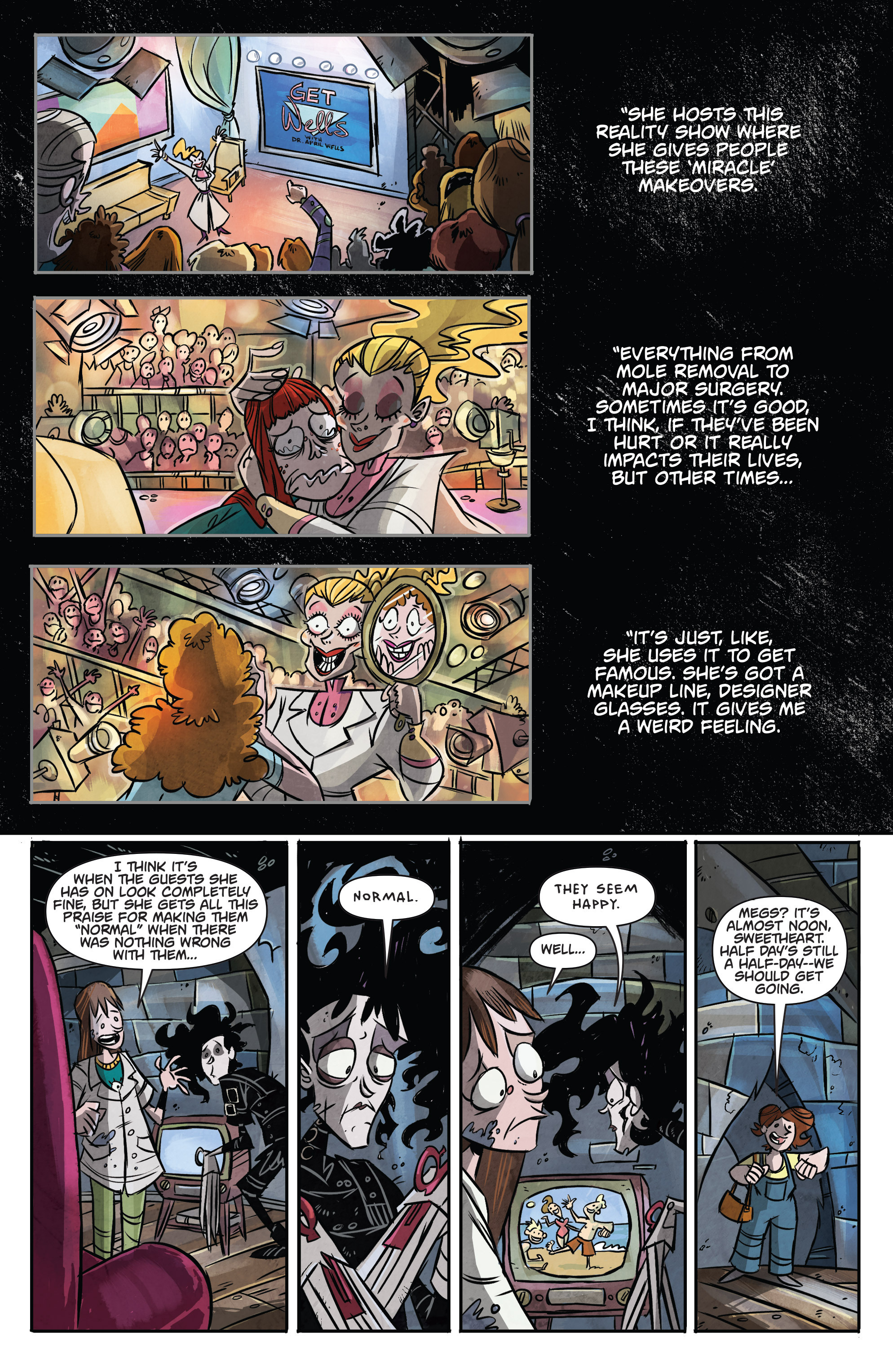 Read online Edward Scissorhands comic -  Issue #6 - 7