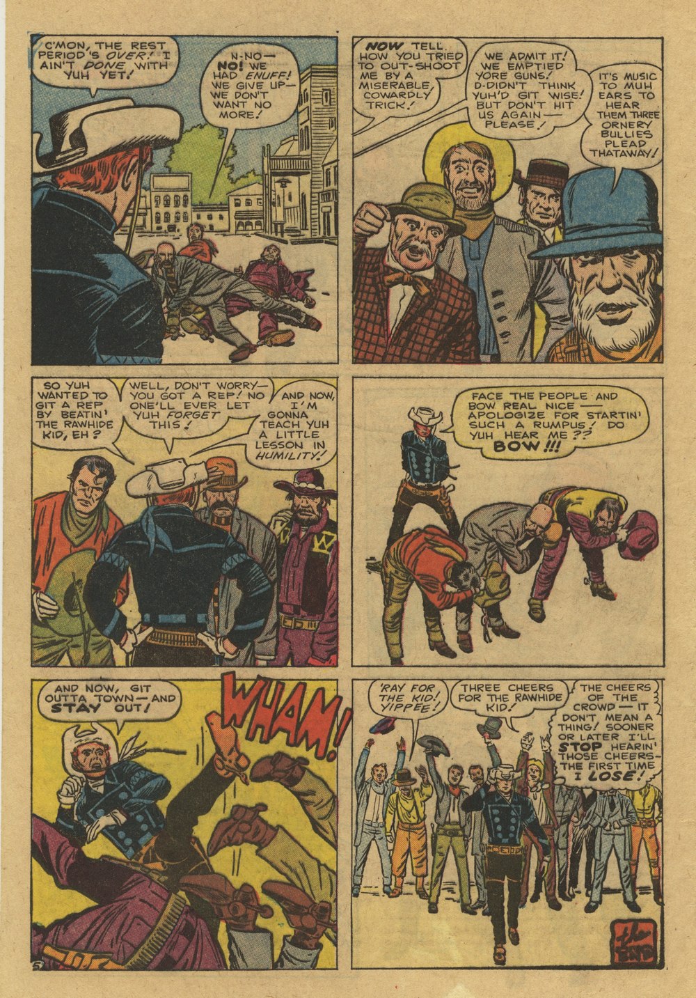 Read online The Rawhide Kid comic -  Issue #32 - 32
