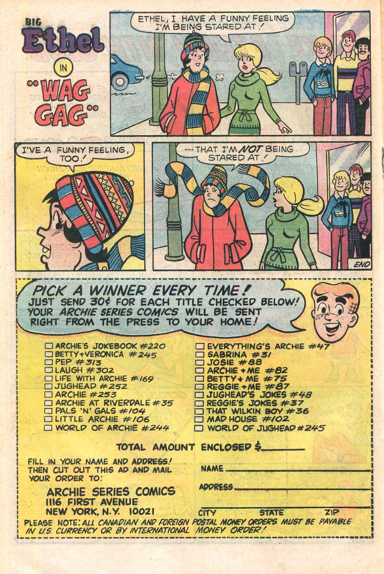 Read online Archie's Joke Book Magazine comic -  Issue #219 - 18