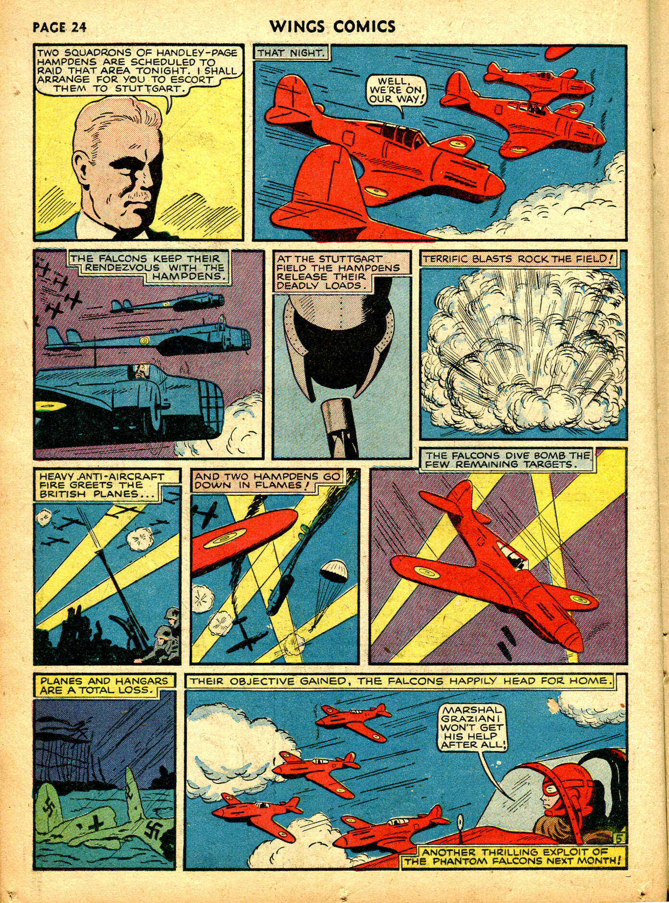 Read online Wings Comics comic -  Issue #6 - 26