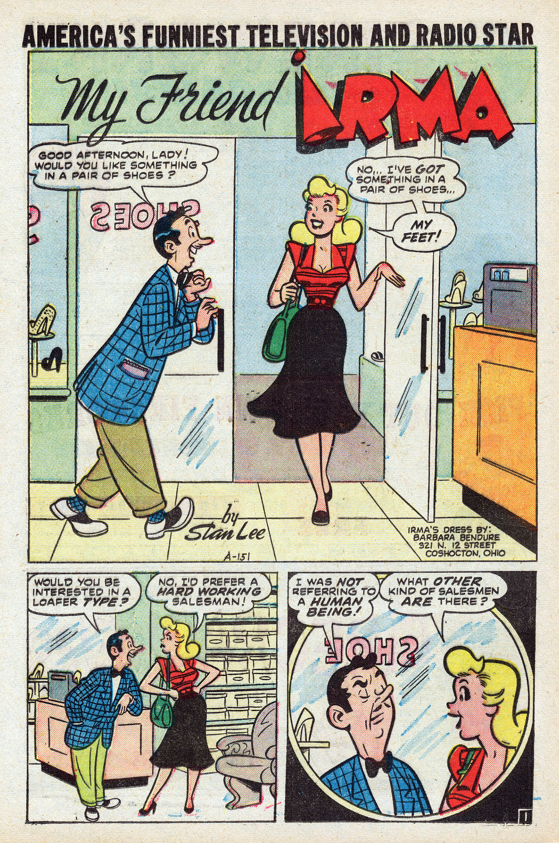 Read online My Friend Irma comic -  Issue #21 - 24