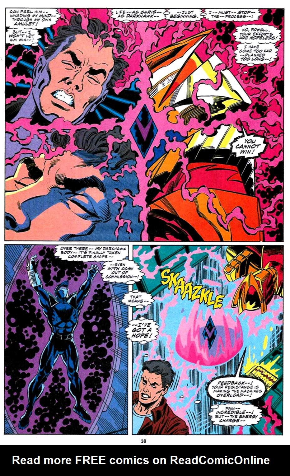 Read online Darkhawk (1991) comic -  Issue #25 - 31