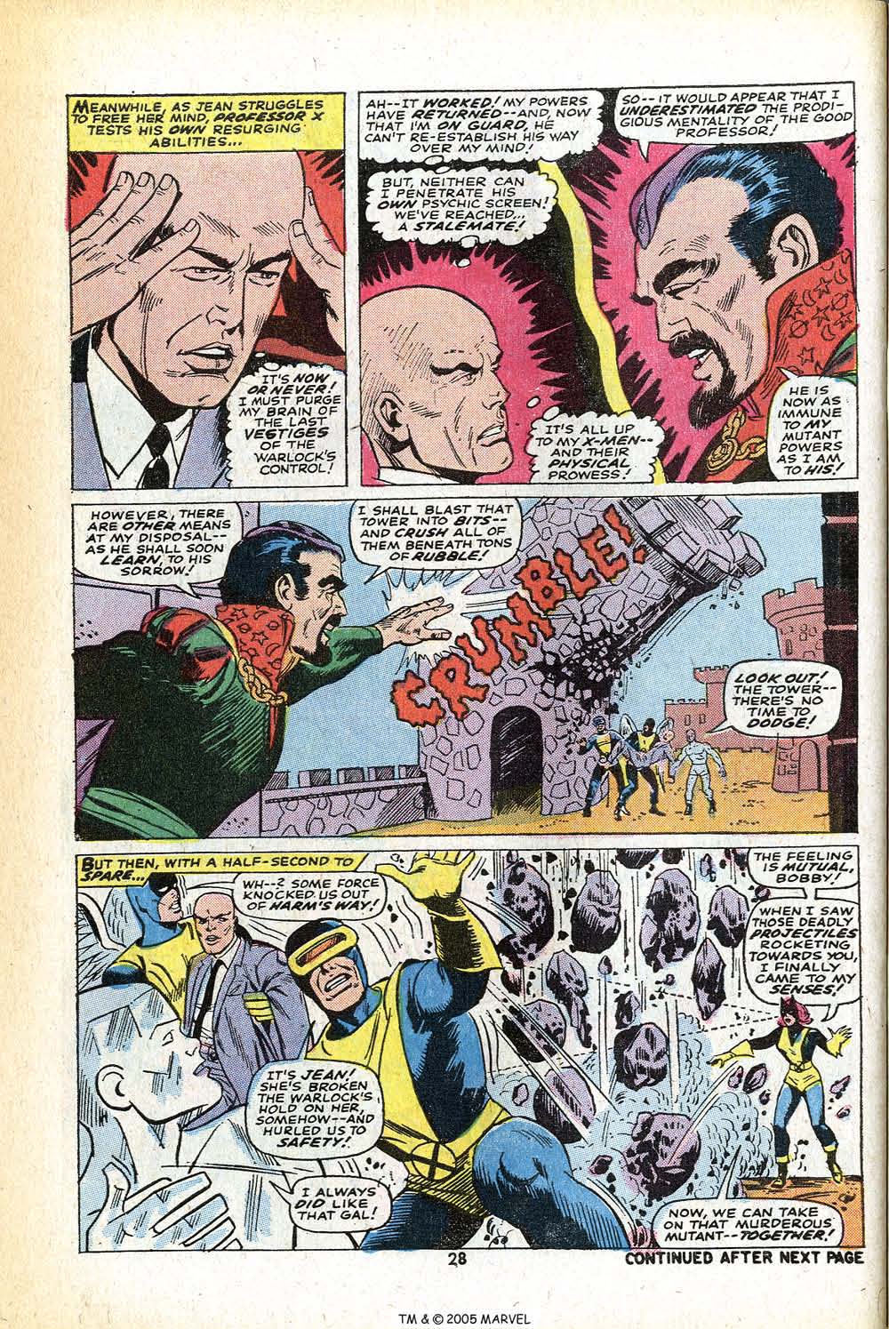 Read online Uncanny X-Men (1963) comic -  Issue #78 - 30