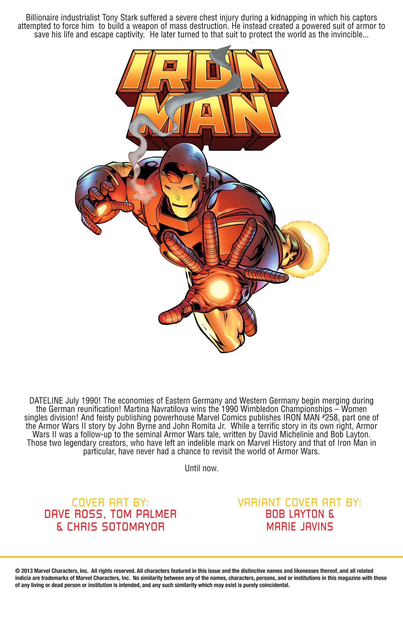 Read online Iron Man (1968) comic -  Issue #258.1 - 2