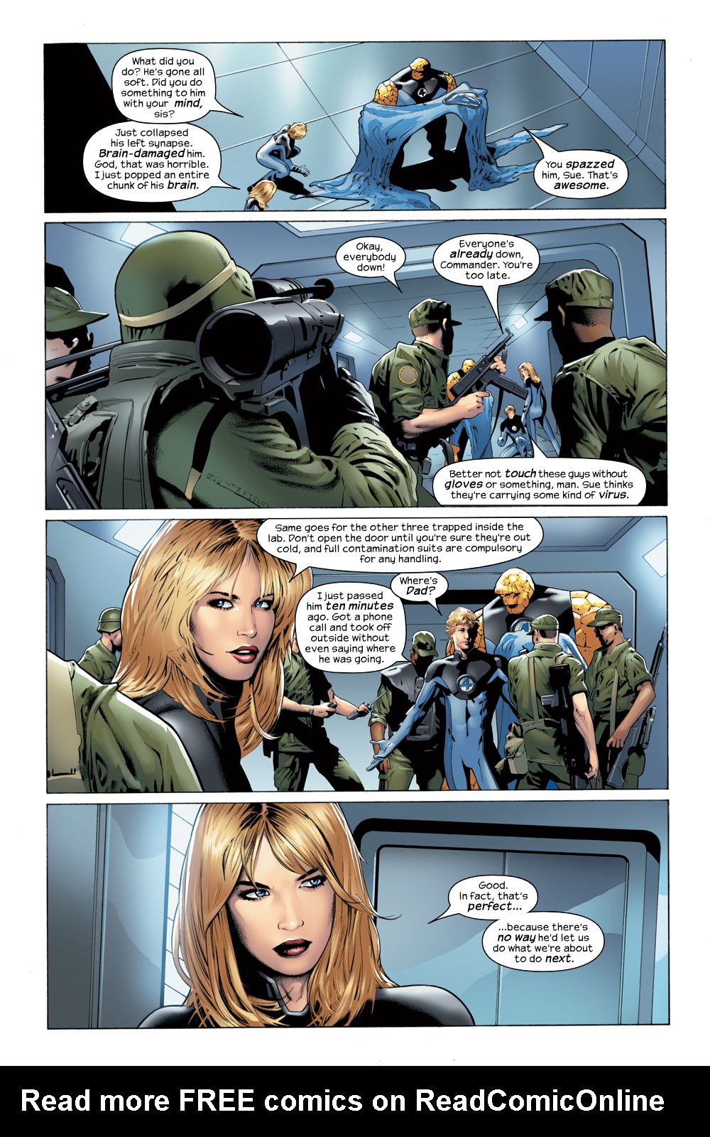 Read online Ultimate Fantastic Four (2004) comic -  Issue #23 - 6