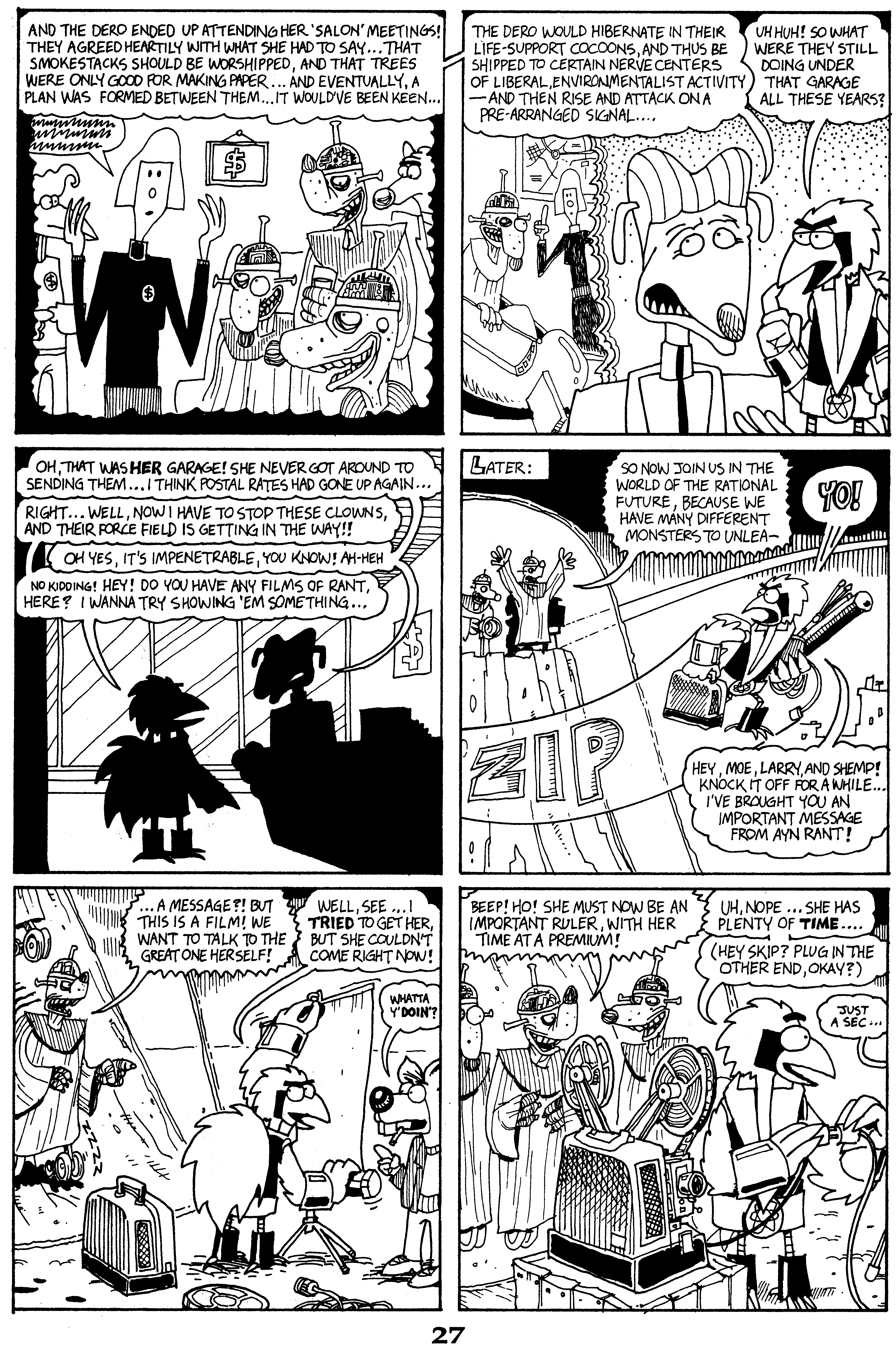 Read online Critters comic -  Issue #36 - 29
