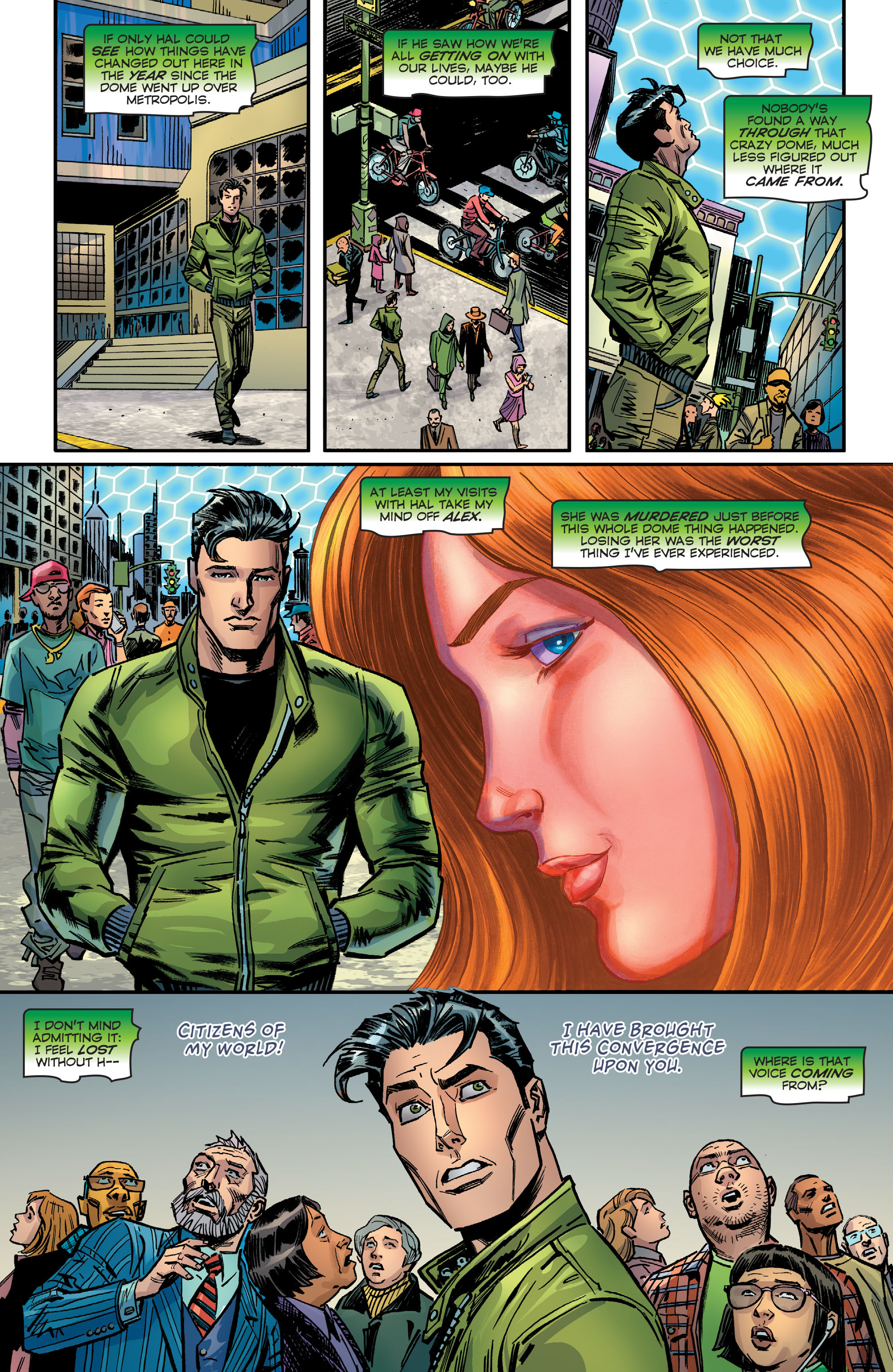 Read online Convergence Green Lantern/Parallax comic -  Issue #1 - 9