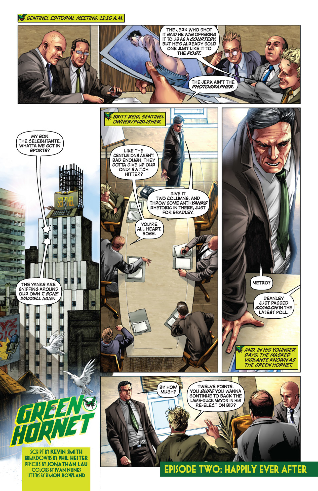 Read online Green Hornet comic -  Issue #2 - 2