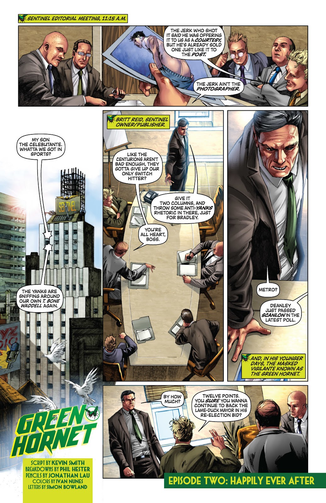 Green Hornet (2010) issue 2 - Page 2