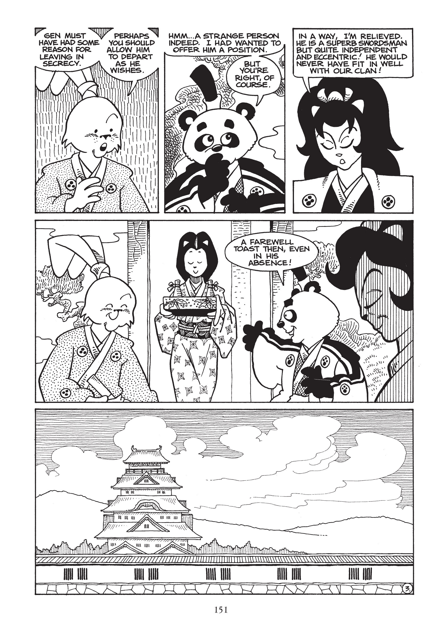 Read online Usagi Yojimbo (1987) comic -  Issue # _TPB 4 - 148