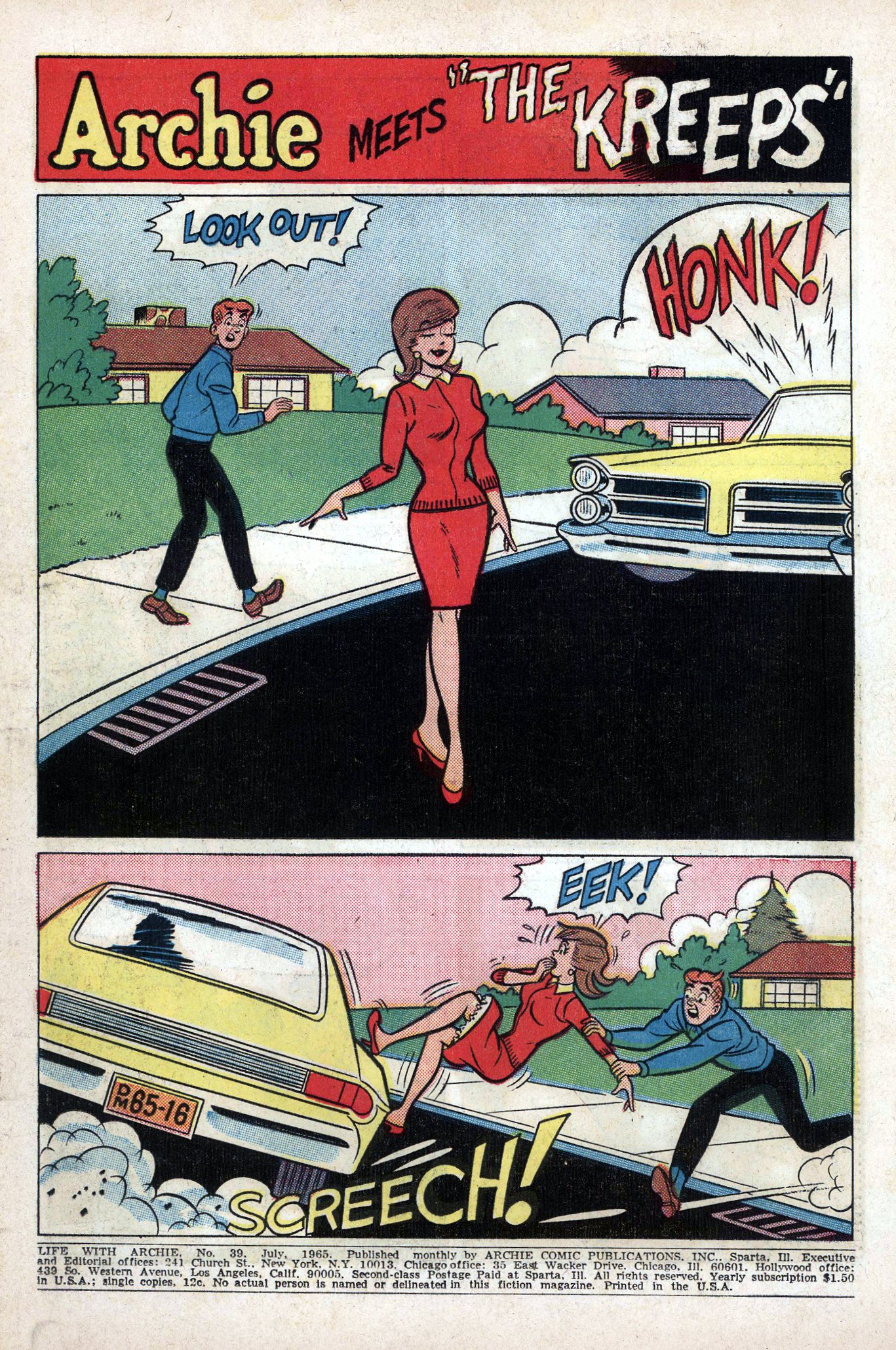 Read online Life With Archie (1958) comic -  Issue #39 - 3