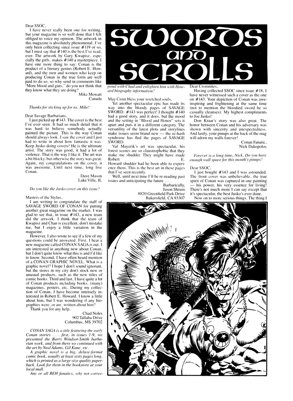 Read online The Savage Sword Of Conan comic -  Issue #147 - 3