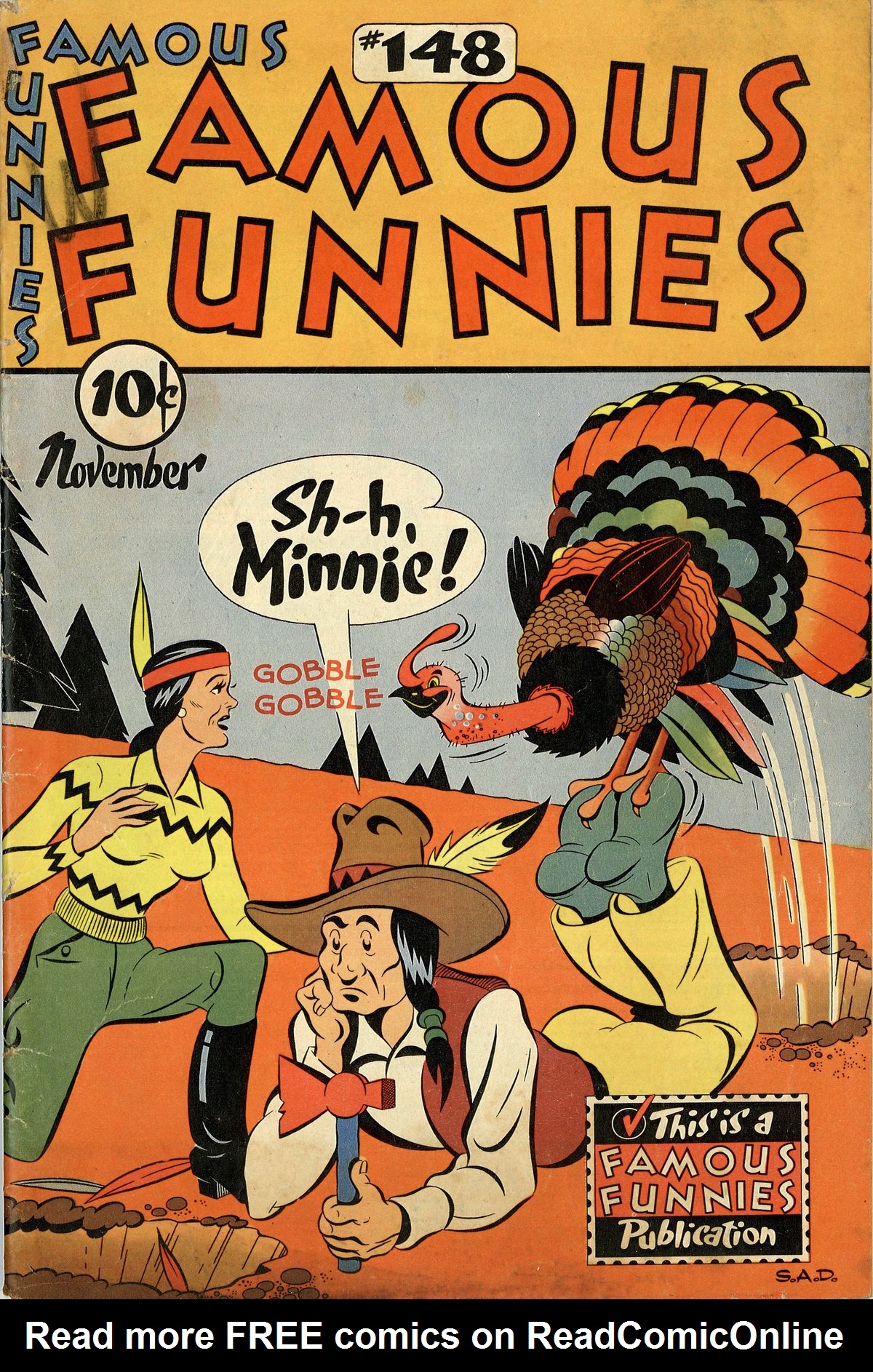 Read online Famous Funnies comic -  Issue #148 - 1