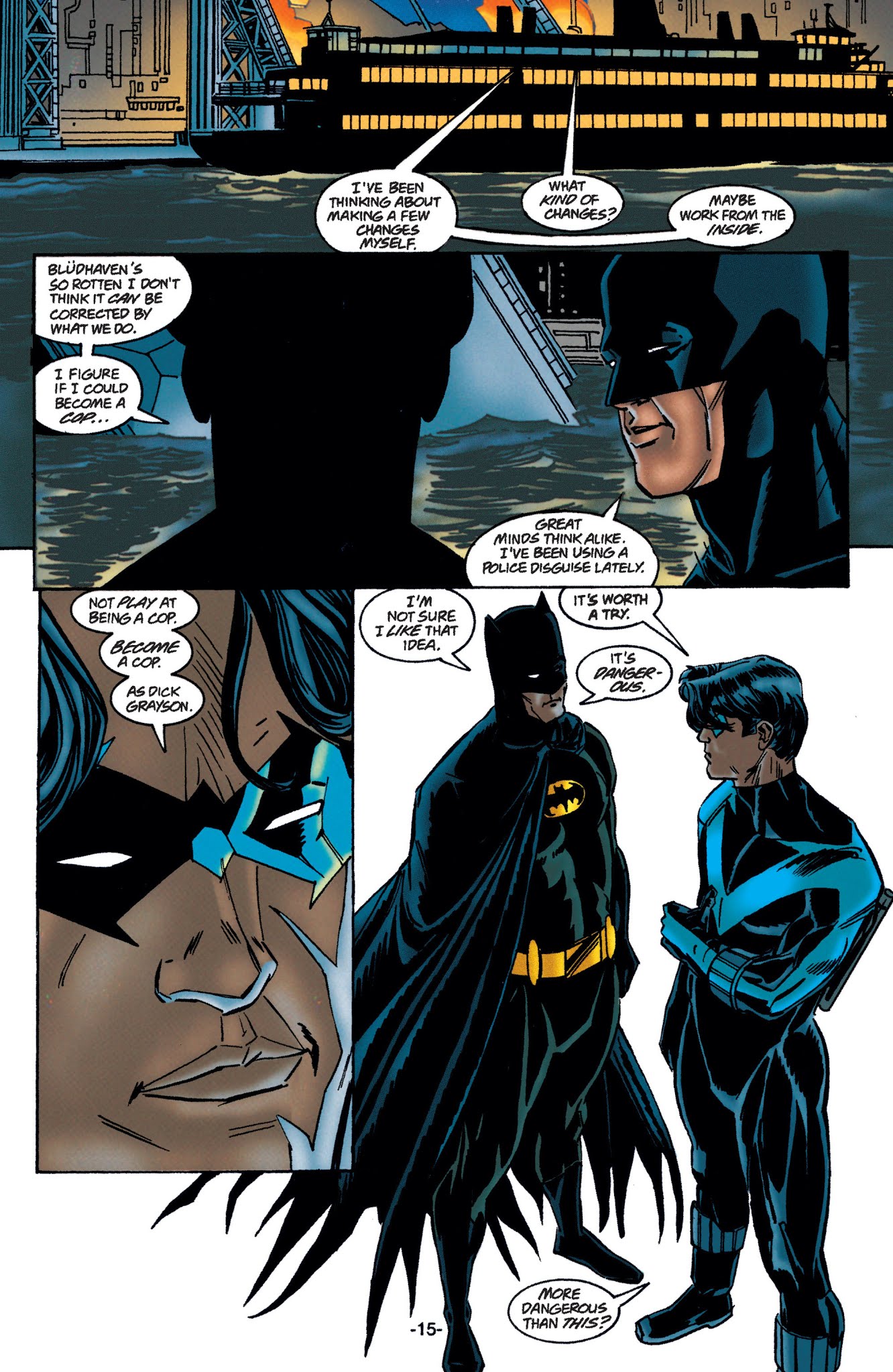 Read online Batman: Road To No Man's Land comic -  Issue # TPB 1 - 385