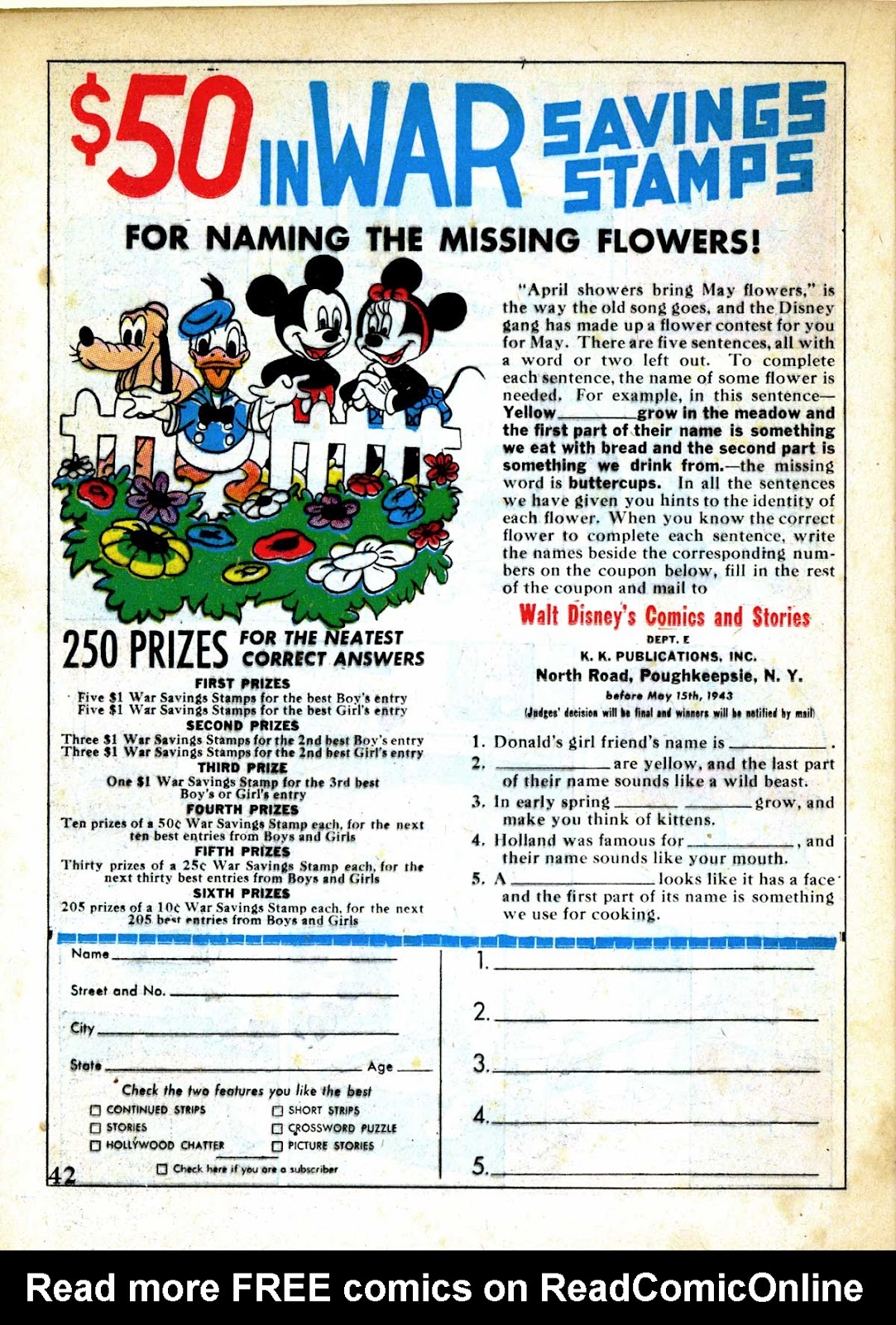 Walt Disney's Comics and Stories issue 32 - Page 44