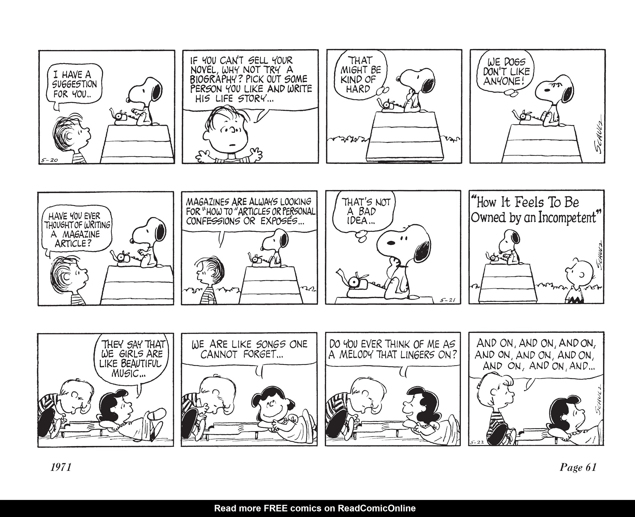 Read online The Complete Peanuts comic -  Issue # TPB 11 - 76