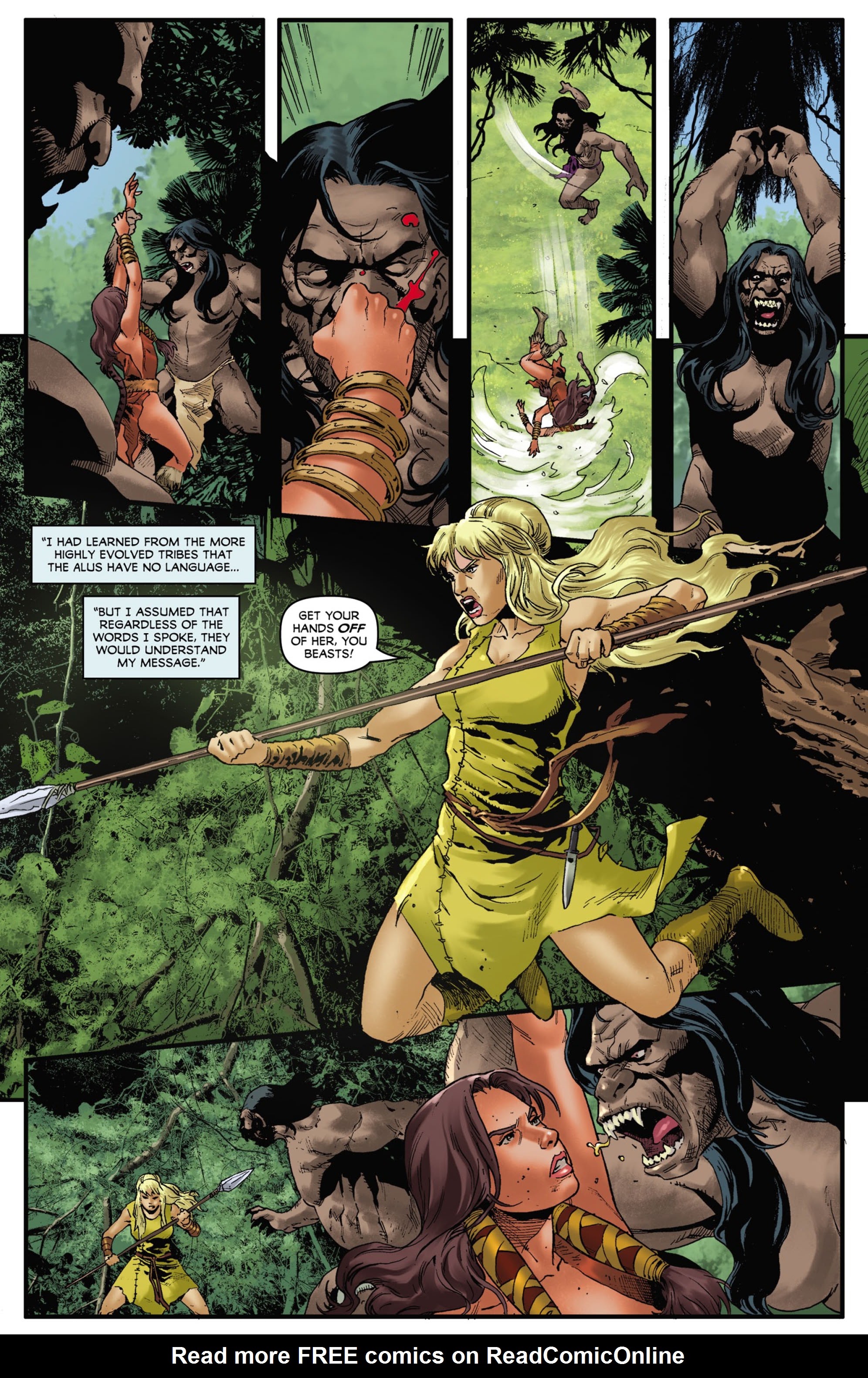 Read online The Land That Time Forgot: Fearless comic -  Issue #1 - 15