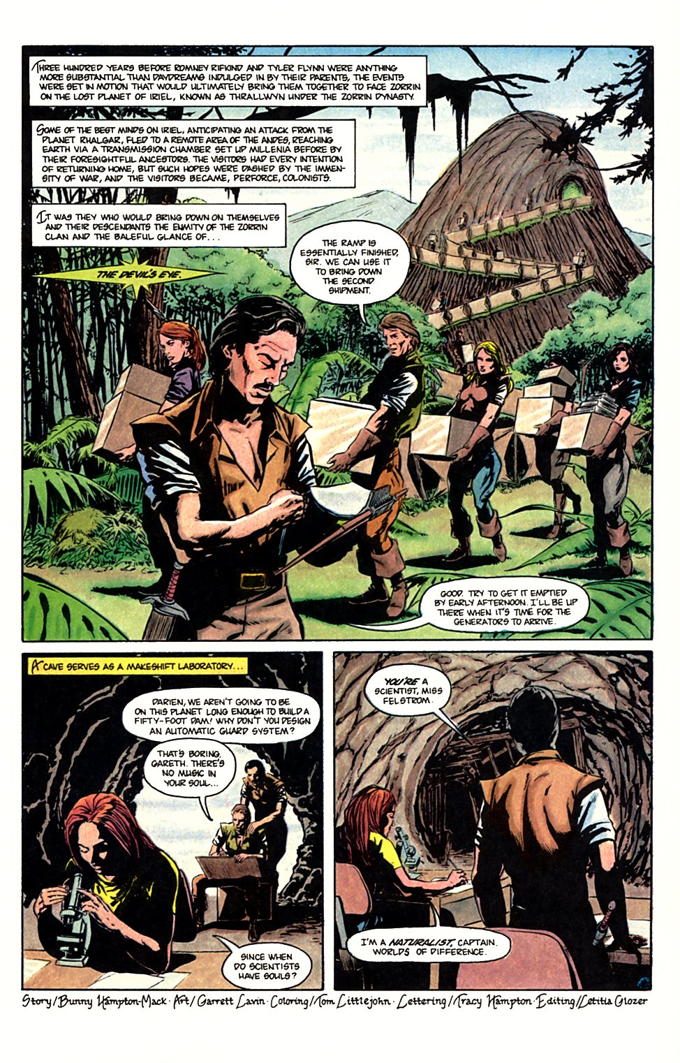 Read online Lost Planet comic -  Issue #5 - 21