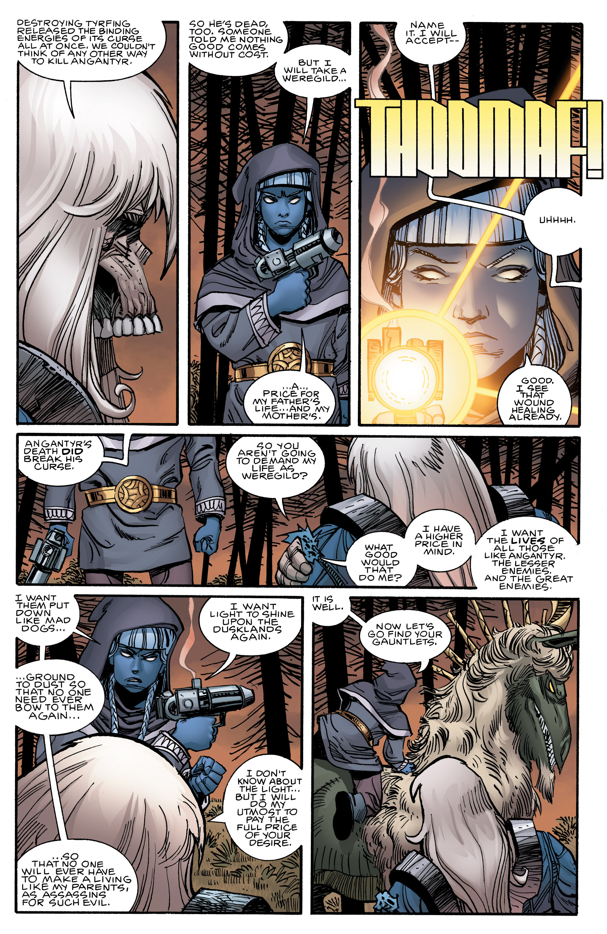 Read online Ragnarok comic -  Issue #12 - 13