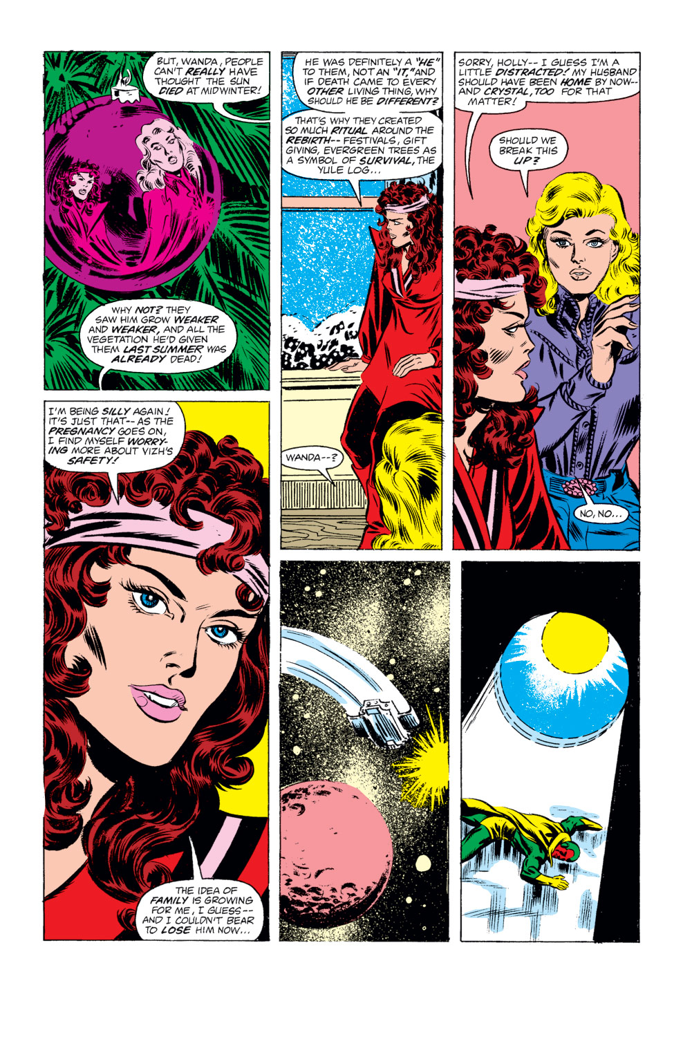 Read online The Vision and the Scarlet Witch (1985) comic -  Issue #7 - 15