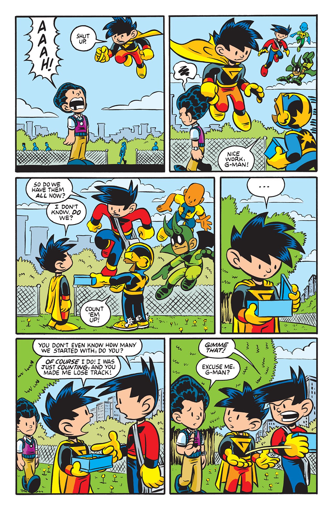 Read online G-Man: Cape Crisis comic -  Issue #1 - 21