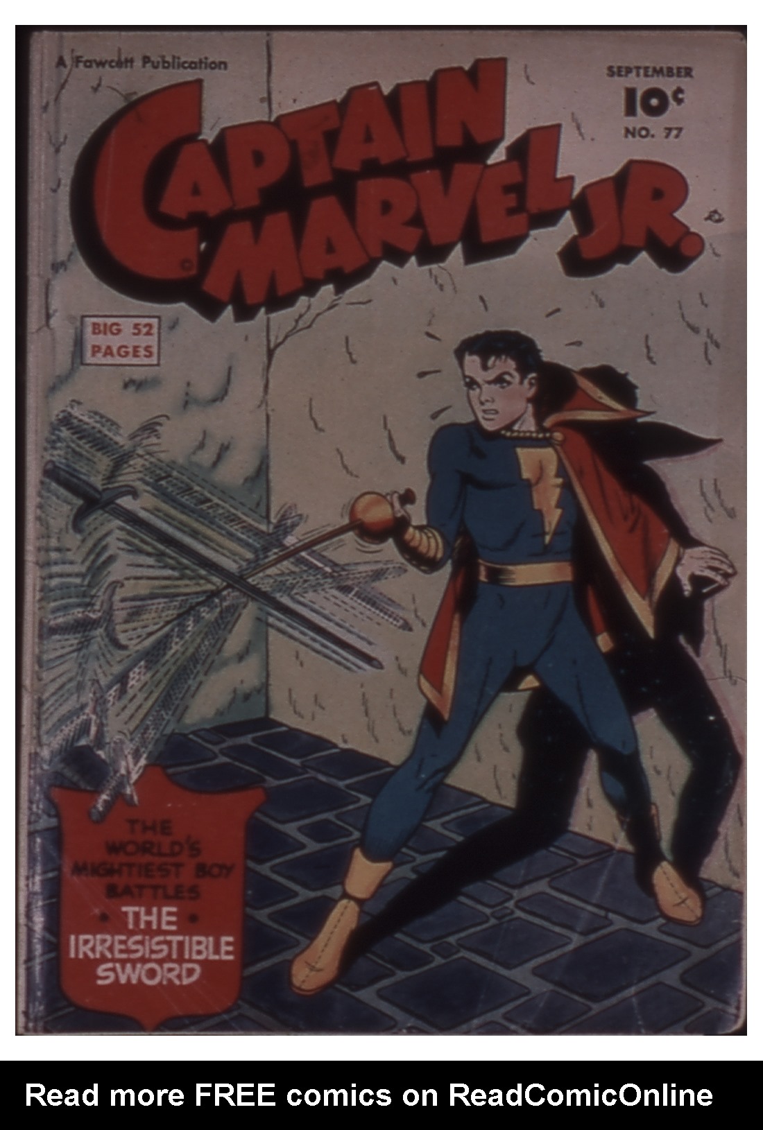 Read online Captain Marvel, Jr. comic -  Issue #77 - 1