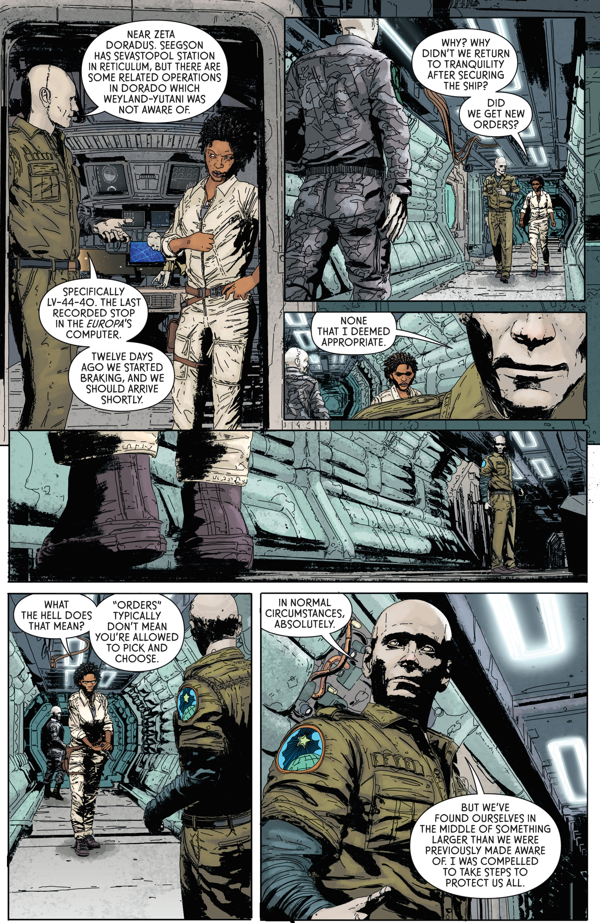 Read online Aliens: Defiance comic -  Issue #1 - 26