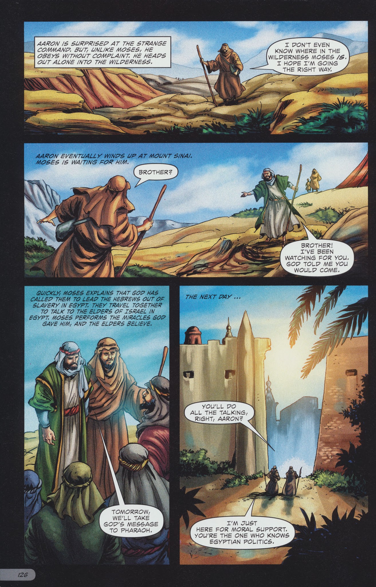 Read online The Action Bible comic -  Issue # TPB 1 - 130
