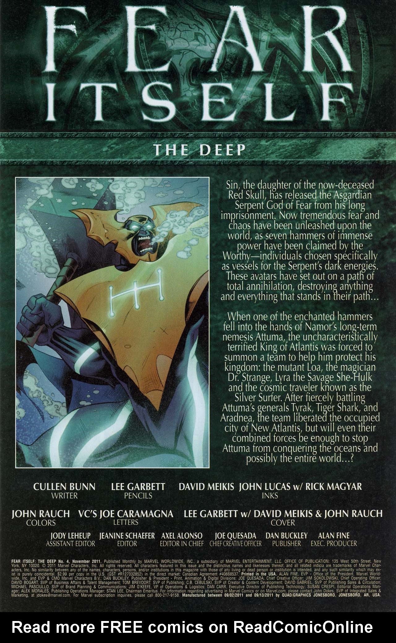 Read online Fear Itself: The Deep comic -  Issue #4 - 3