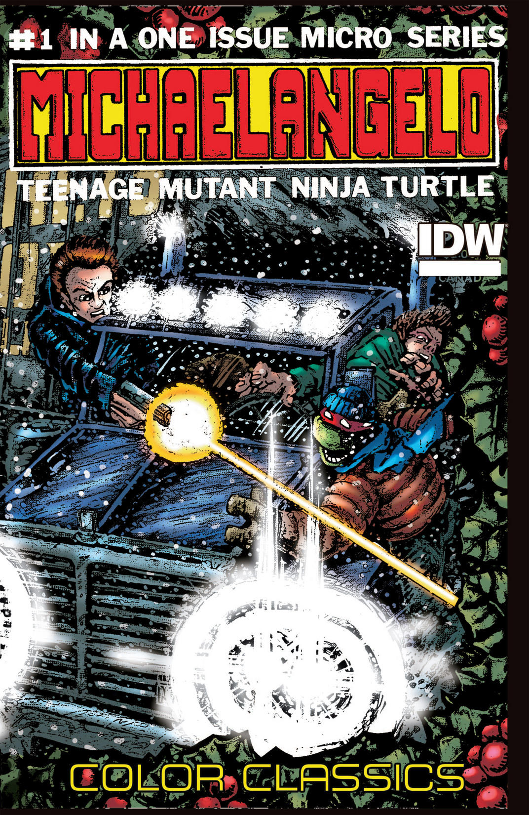 Read online Teenage Mutant Ninja Turtles Color Classics: Michaelangelo Micro-Series comic -  Issue # Full - 1